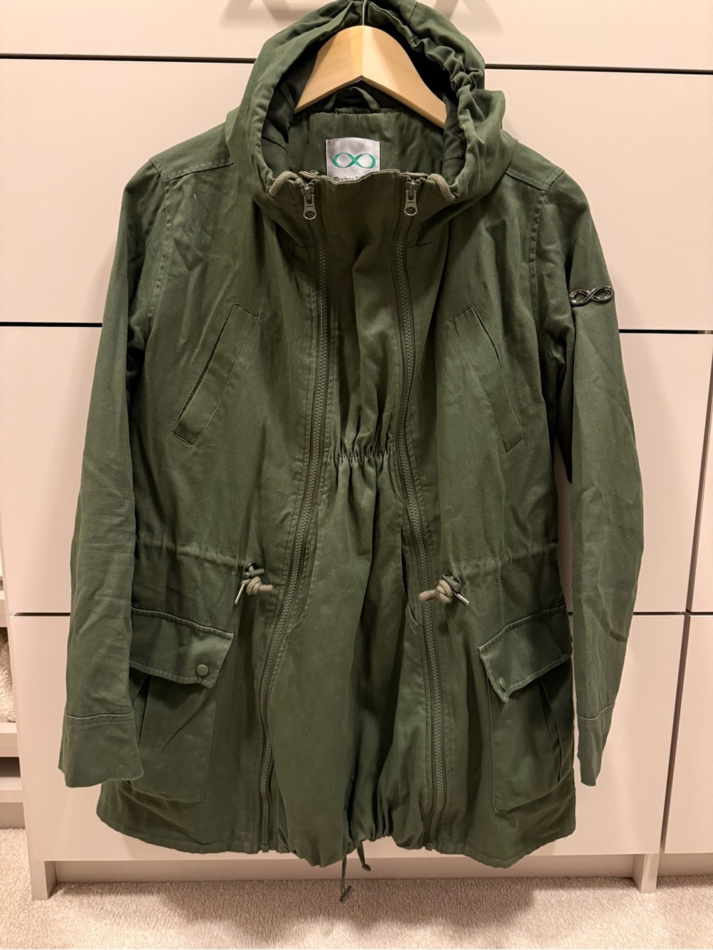 Maternity Utility Jacket - Picture 5 of 6